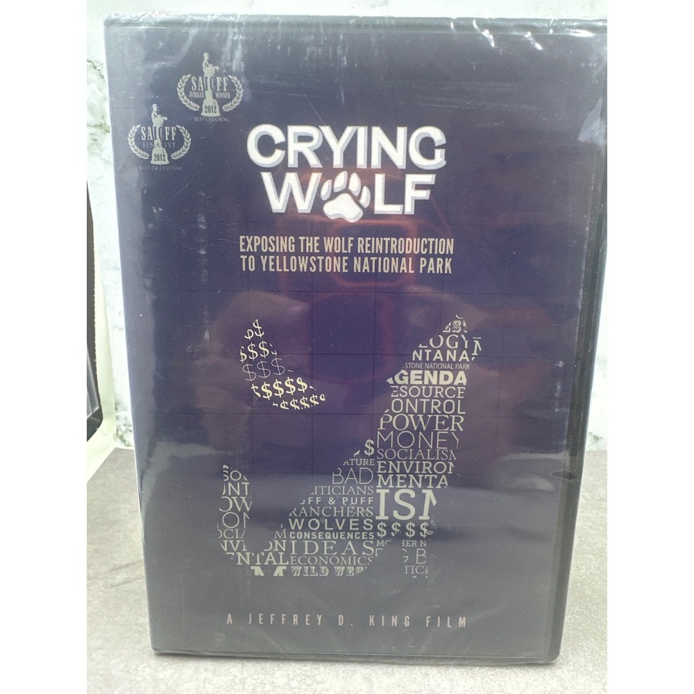 Crying Wolf Yellowstone National Park Wolf Reintroduction Documentary DVD New